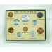 THE EXOTIC WILDLIFE . COINS OF THE WORLD COLLECTION